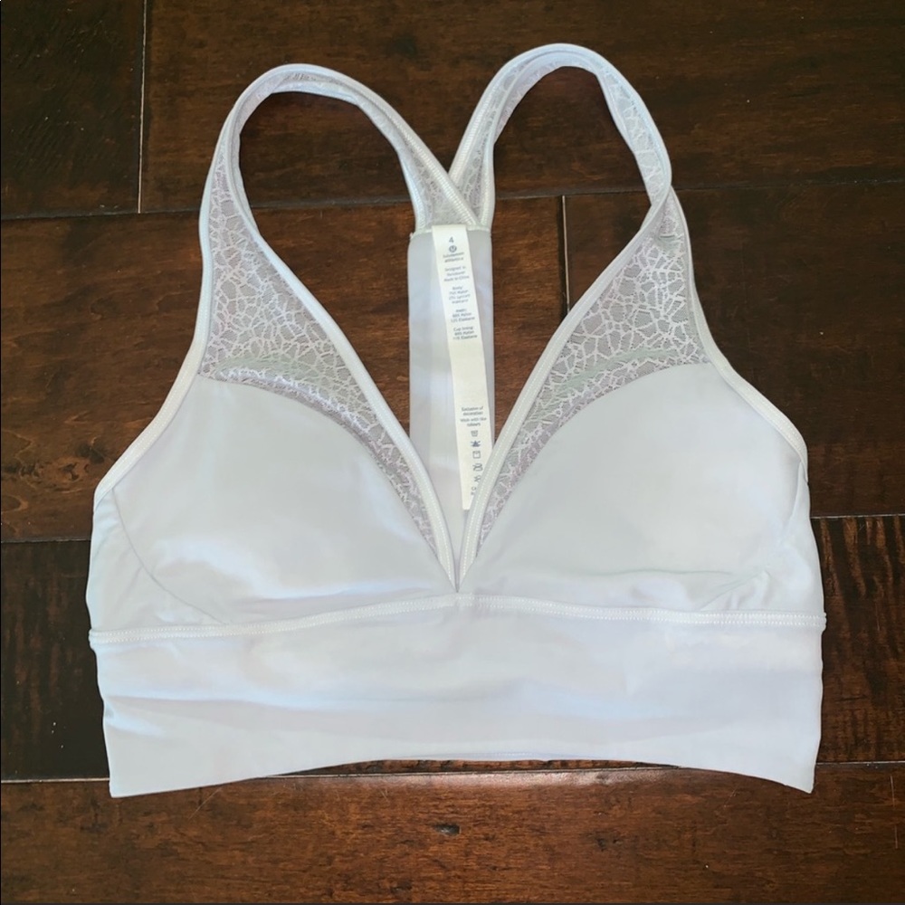 Lululemon sports bra- longline, plunge